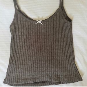 Brandy Melville brown singlet